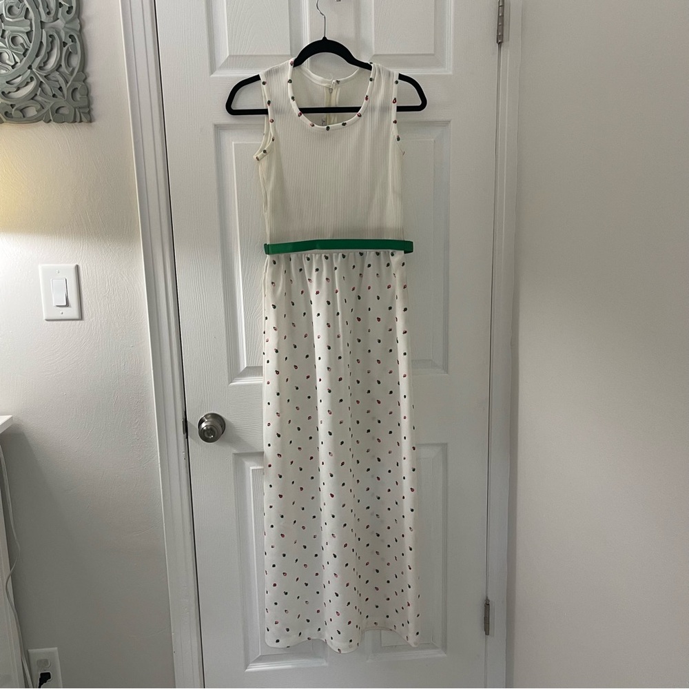 Vintage Floral Dress with Belt